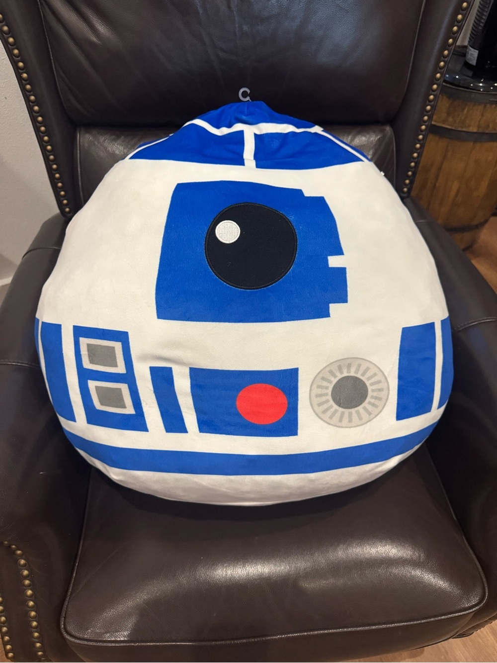Limited Edition Star Wars Squish-mellow 20” Rare R2-D2 Plush Pillow